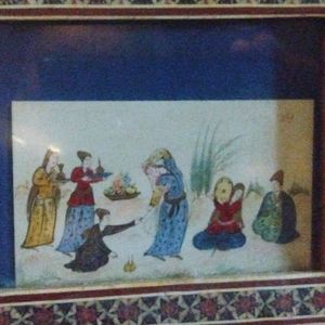 Persian Artwork In Frame